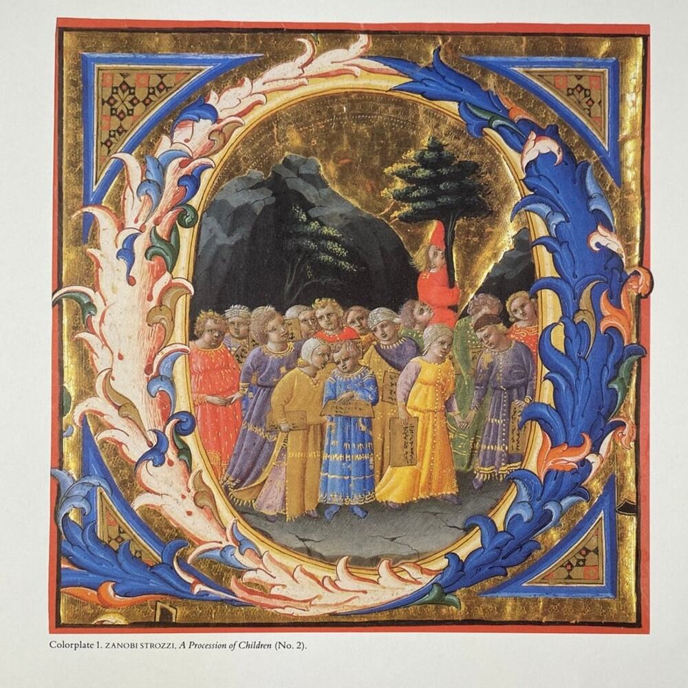 Zanobi Strozzi, Procession of Children, Print, Colorplate, Art, ~ 240623-WH 595